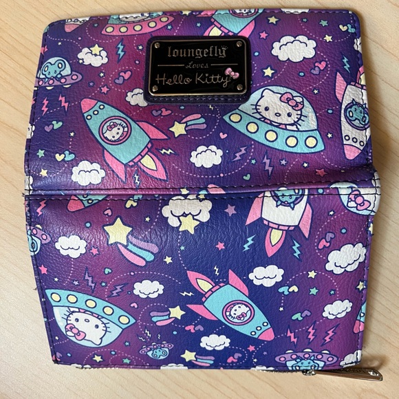 Loungefly Bags Loungefly X Hello Kitty Spaceship All Over Print